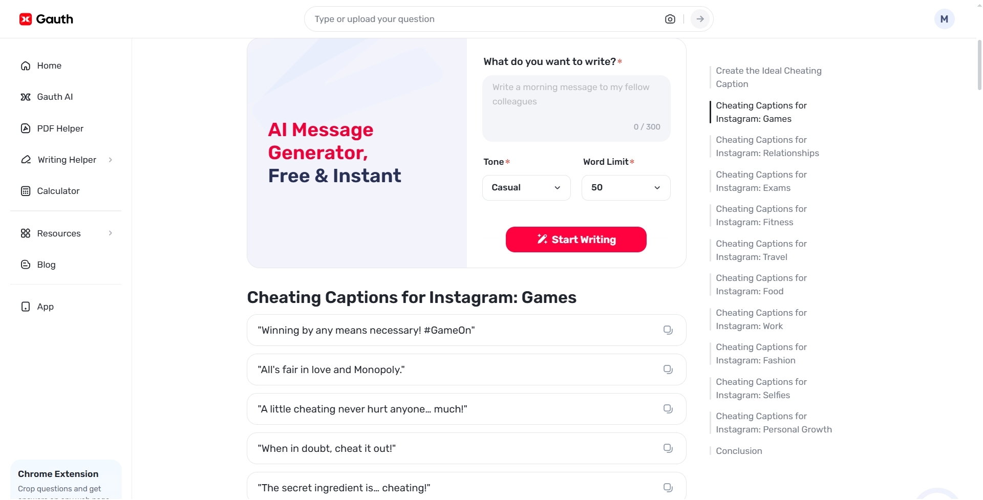 Top Cheating Captions for Instagram: Crafting Engaging Posts with a Twist